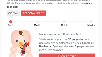 Testes de Código IMTT 2016  Escolas de Condução